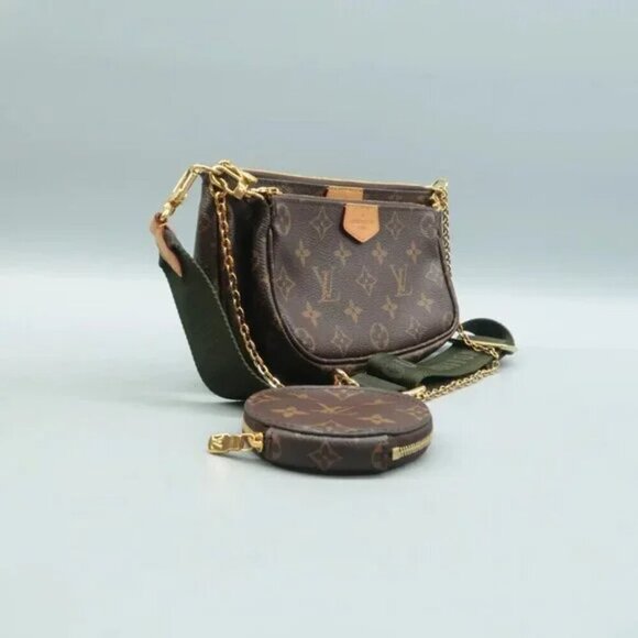 Louis Vuitton Multi Pochette Accessories W/P Monogram Shoulder Bags - Picture 3 of 12